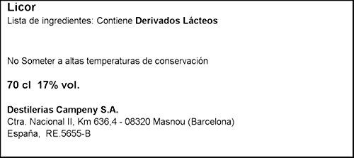 Licor Melody Crema Catalana 70