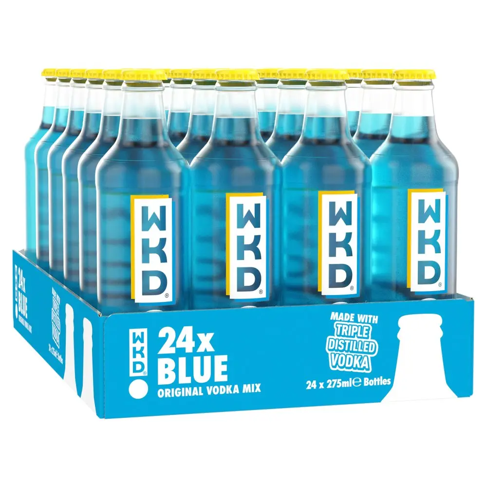 Vodka WKD Blue 27,5cl 24 Unidades