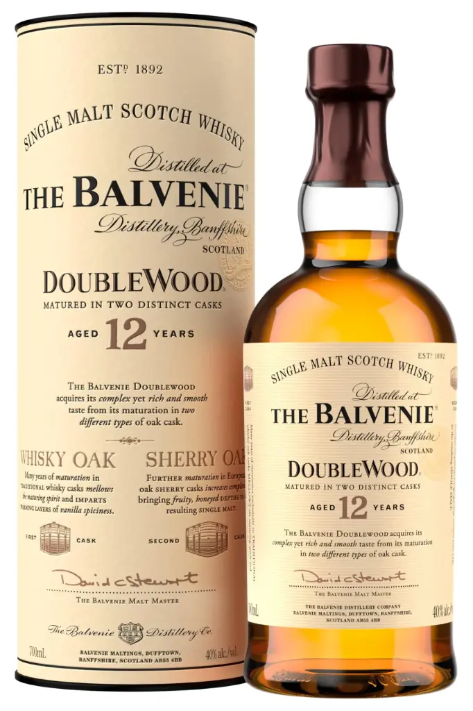 Whisky The Balvenie 12 Años Doublewood 70cl