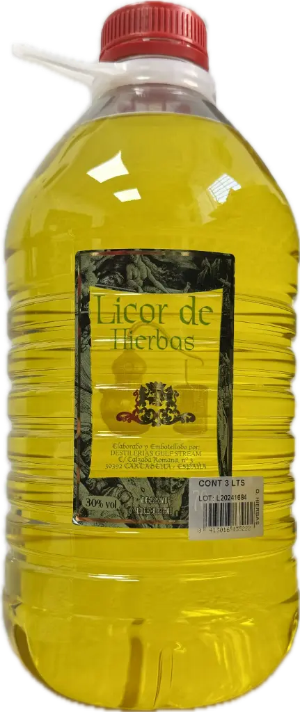 Orujo De Hierbas Gulf 3L