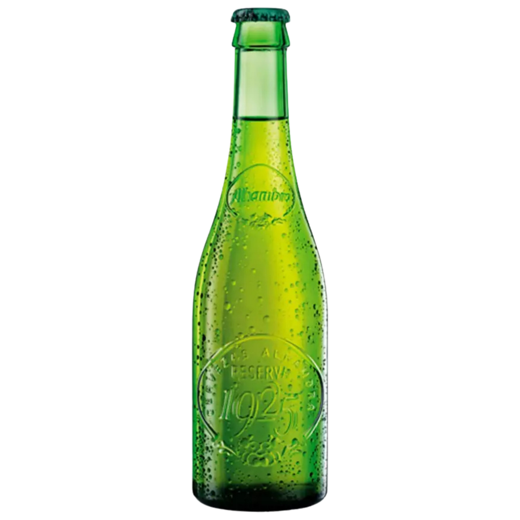 Cerveza Alhambra Reserva 1925 Mini Botella 22,5cl 24 Unidades
