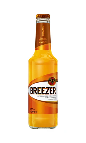Bacardi Breezer Naranja 27,5cl 24 Unidades