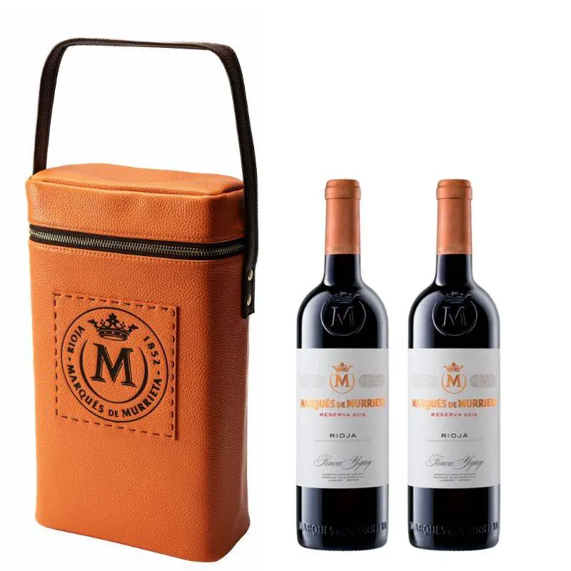 Estuche Piel 2 Botellas Marques De Murrieta Reserva 2020 75cl