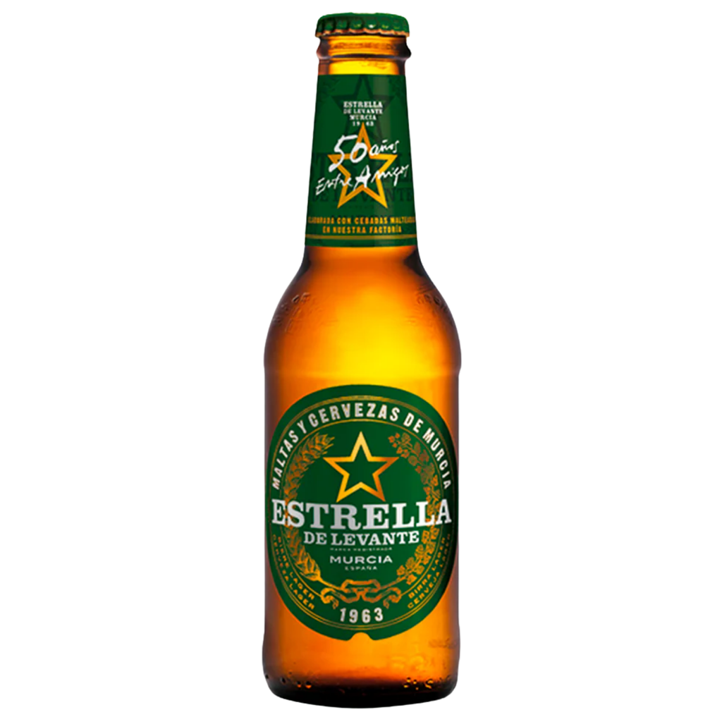 Cerveza Estrella De Levante Botella 20cl 24 Unidades