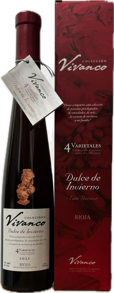 Colección Vivanco Dulce De Invierno 37.5cl 2021