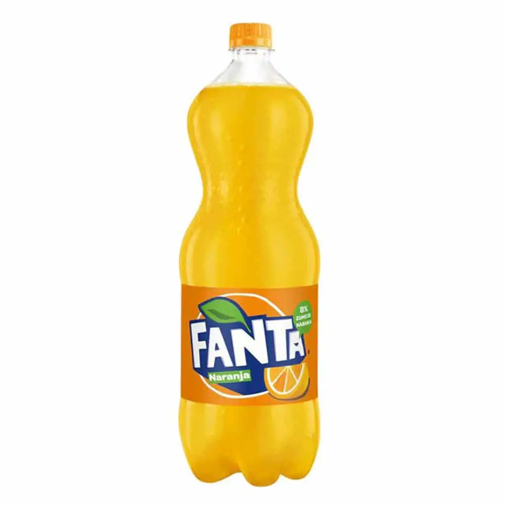 Fanta De Naranja Botella 2L