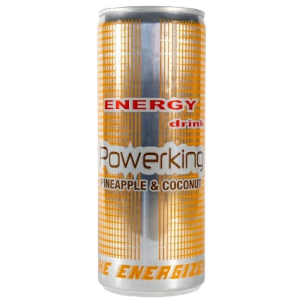 Power King Energy Drink Piña Y Coco 25cl 24 Unidades