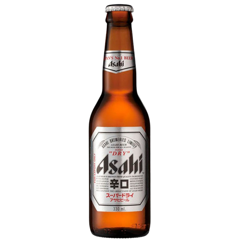 Cerveza Asahi Super Dry Cristal 33cl 24 Unidades