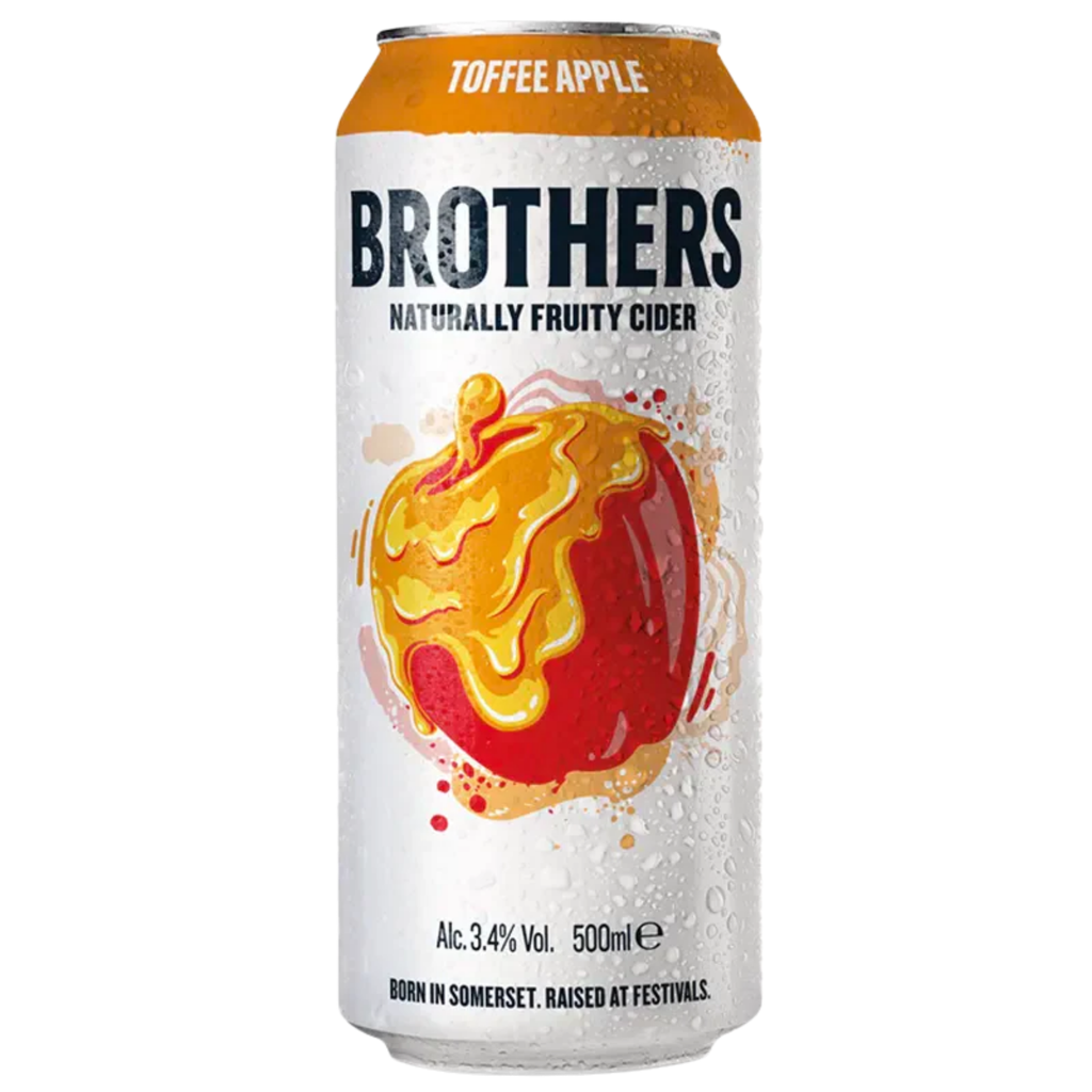 Sidra Brothers Toffee Apple Lata 50cl 24 Unidades