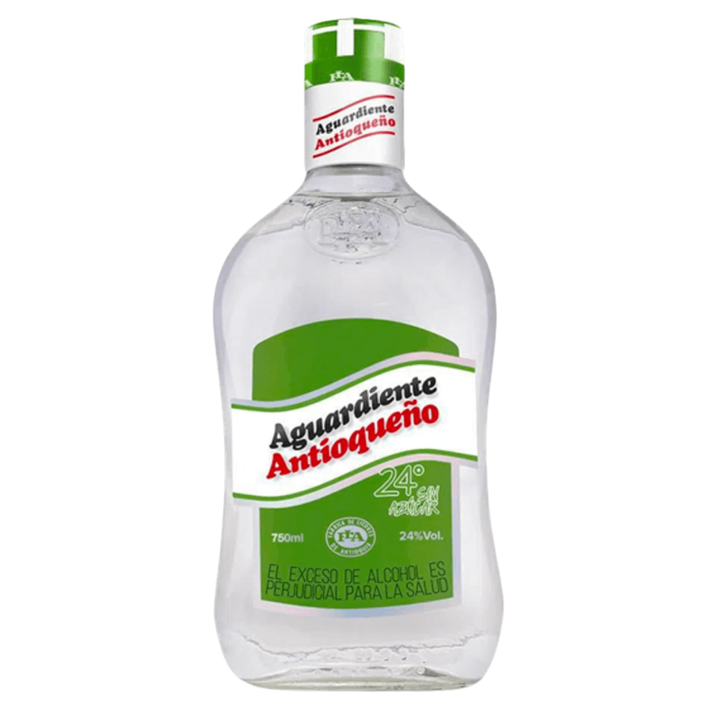 Aguardiente Antioqueño Verde Sin Azúcar 70cl