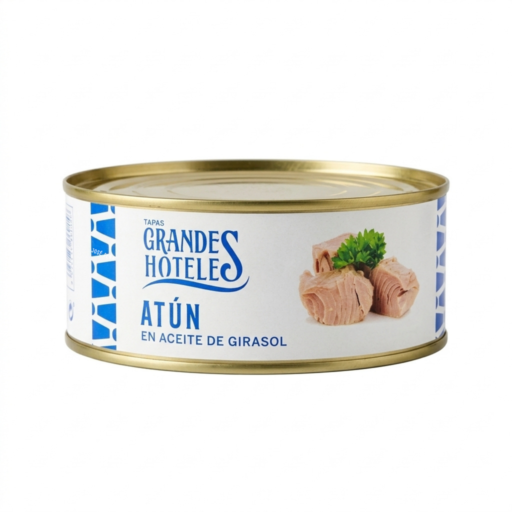 Atun En Aceite De Girasol Grandes Hoteles Lata 750gr