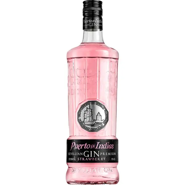 Ginebra Puerto De Indias Fresa 70cl