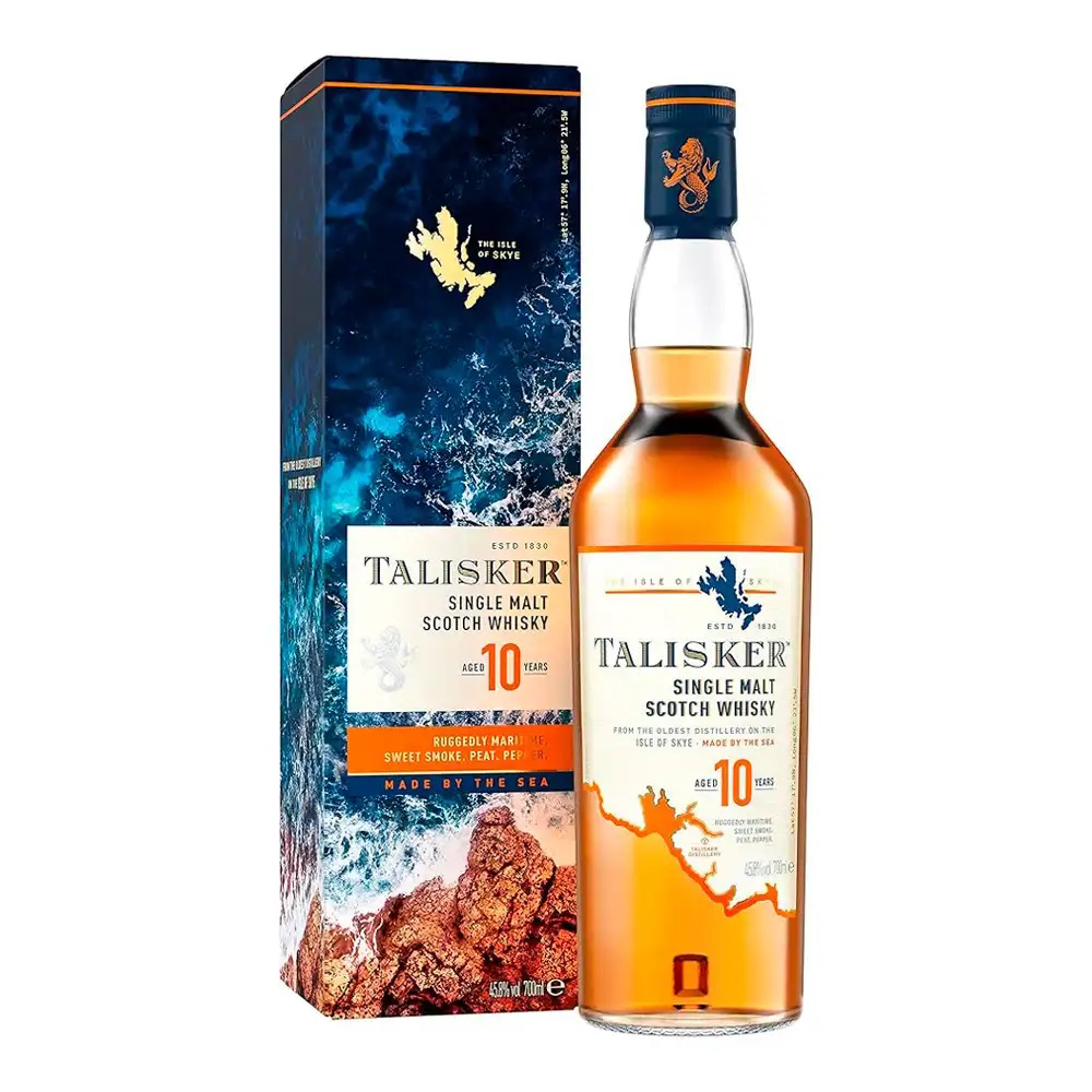 Whisky Talisker 10 Años Single Malt 70cl