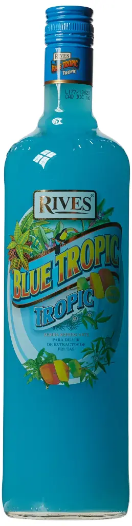 Blue Tropic Sin Alcohol 1L