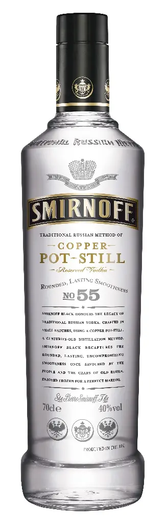 Vodka Smirnoff Black Label 1L