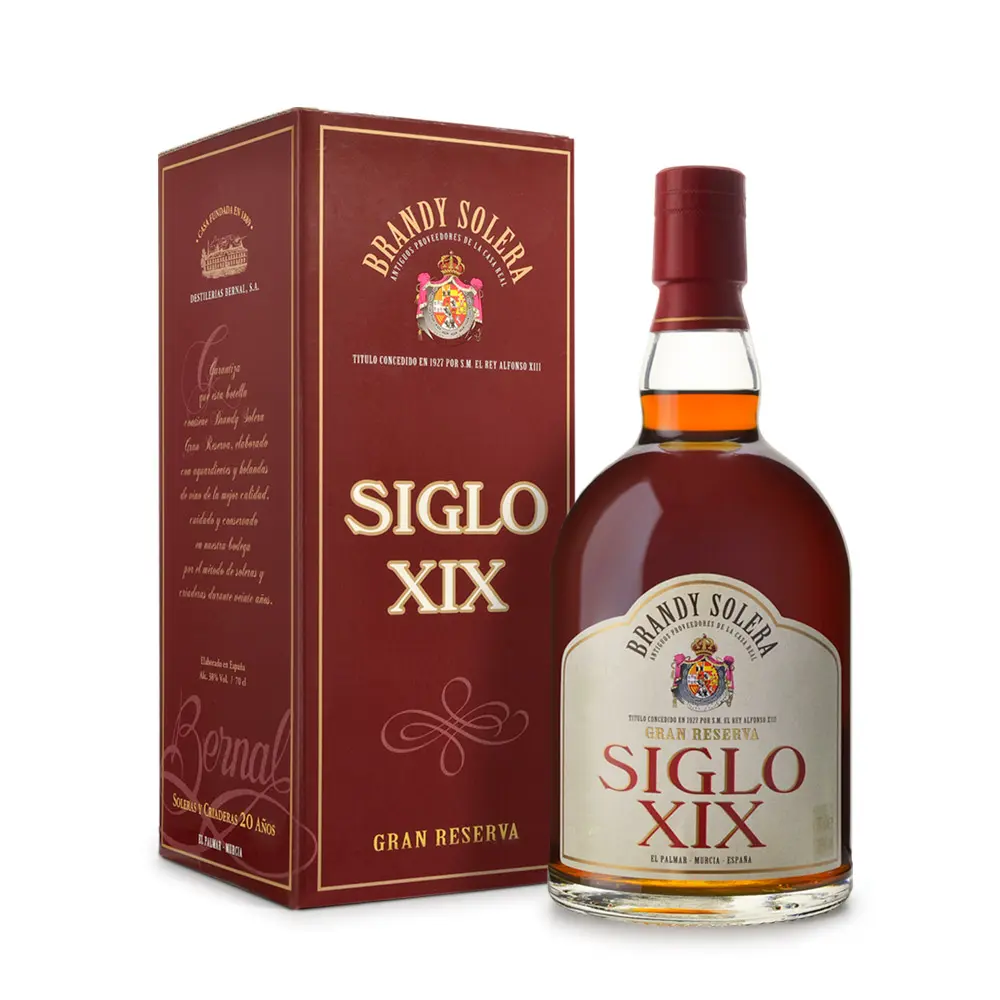 Brandy Siglo XIX Gran Reserva 70cl