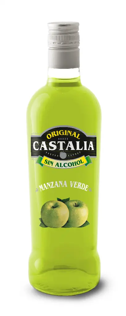 Licor Manzana Sin Alcohol Castalia 70cl