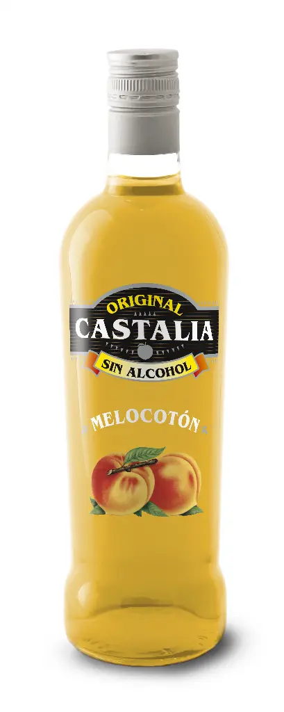 Licor Melocotón Sin Alcohol Castalia 70cl