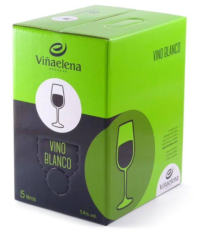Vino Blanco Bag In Box Viña Elena 15L