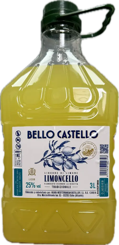 Limoncello Bello Castello 3L