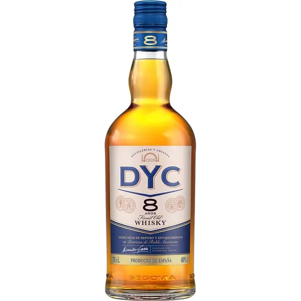 Whisky DYC 8 Años 70cl