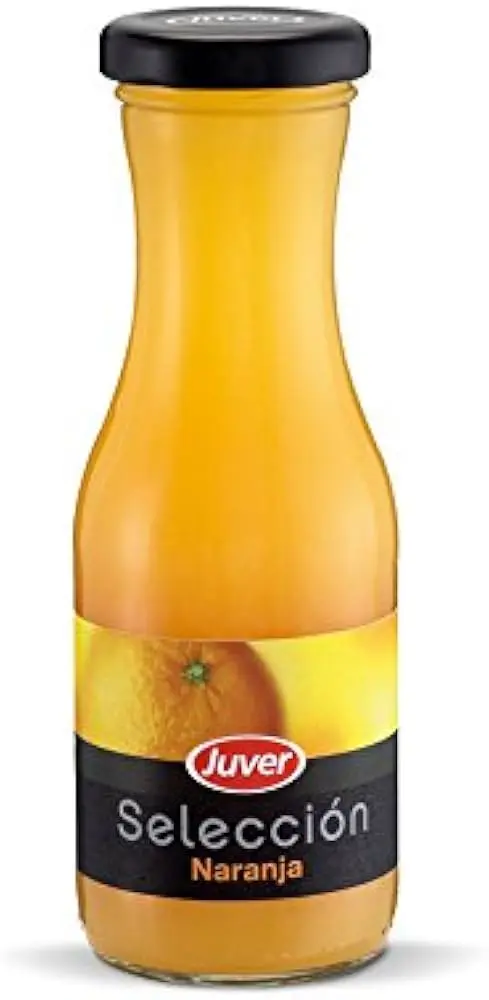 Zumo Naranja Juver Cristal 20cl 24 Unidades
