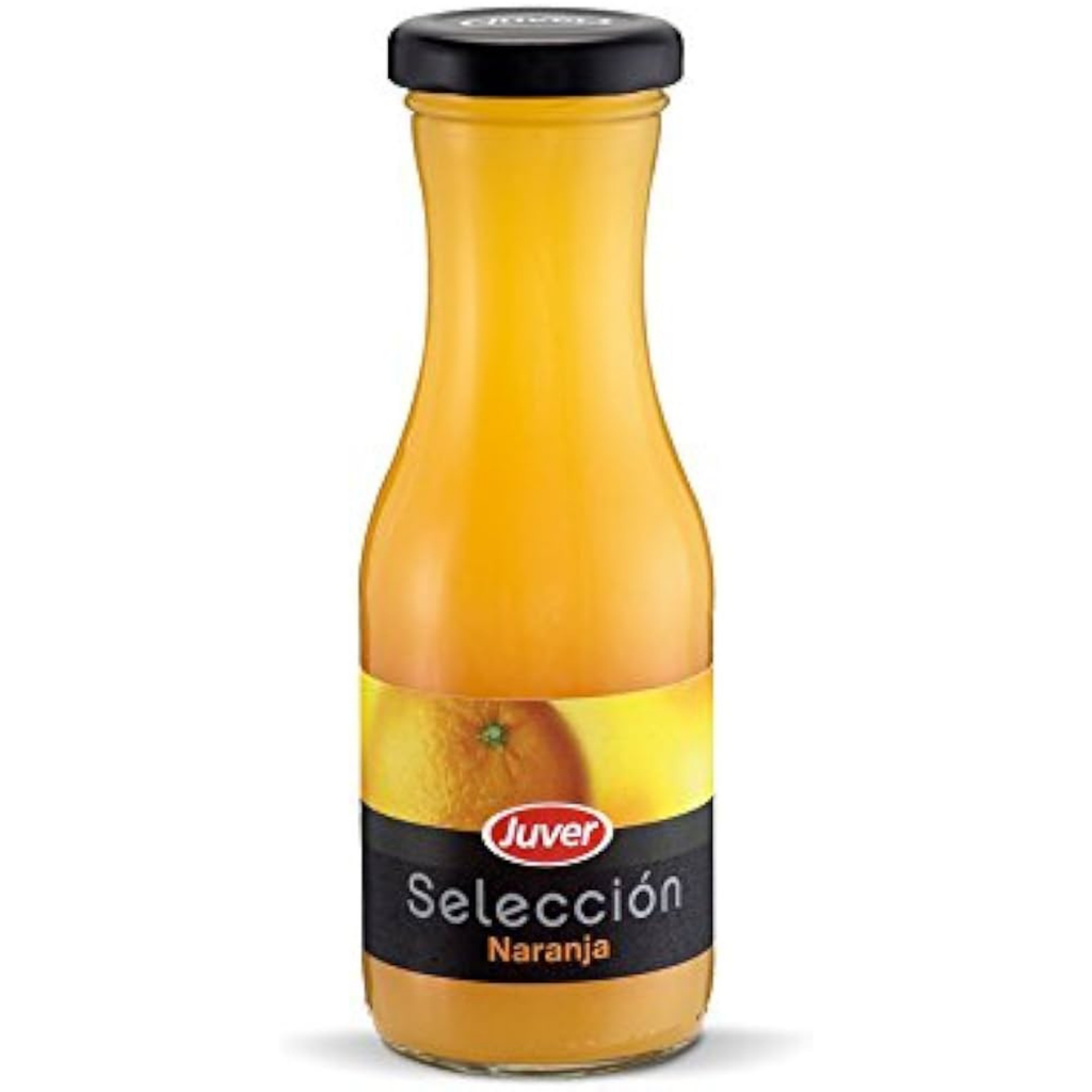 Zumo Naranja Juver Cristal 20cl 24 Unidades