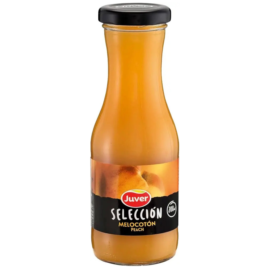 Zumo Melocoton Juver Cristal 20cl 24 Unidades