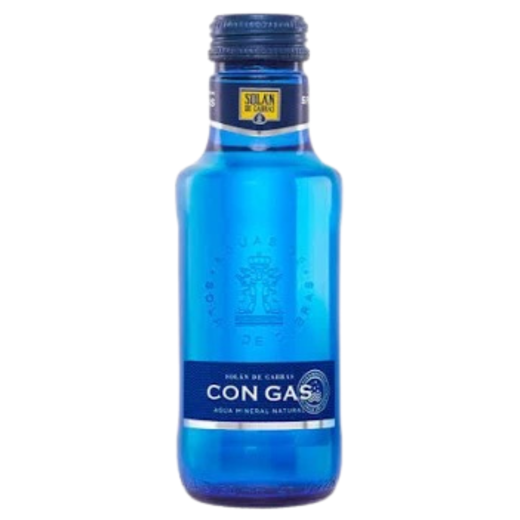 Agua Con Gas Solan De Cabras 33cl 24 Unidades