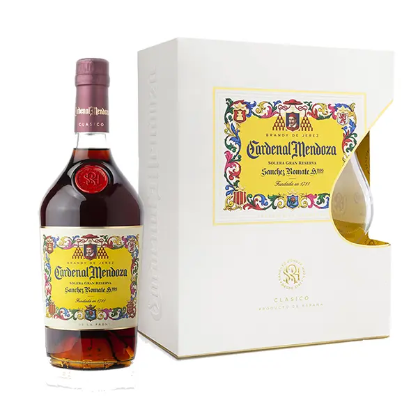 Brandy Cardenal Mendoza + Copa 70cl