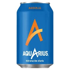 Aquarius Naranja Lata 33cl 24 Unidades