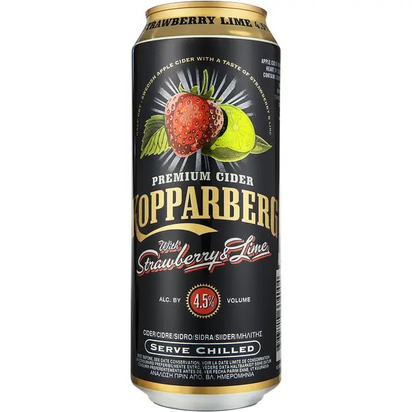 Sidra Koppaberg Strawberry & Lime 50cl 24 Unidades