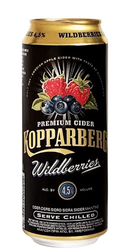 Sidra Koppaberg Wildberries 50cl 24 Unidades