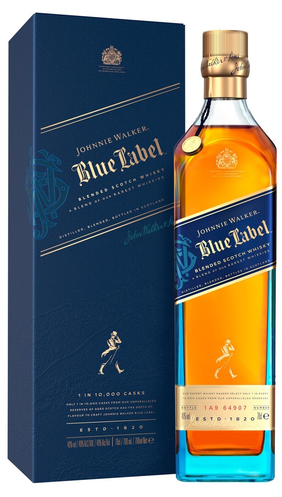Whisky Johnnie Walker Blue Label Blended 70cl