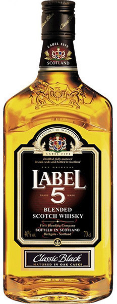 Whisky Label 5 Classic Black 1L