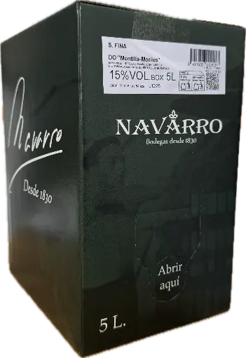 Solera Fina Montilla-Moriles Bag In Box 5 Litros