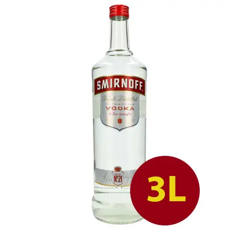 Vodka Smirnoff 3L