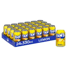 Fanta De Limón 33cl 24 Unidades