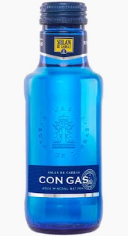 Agua Con Gas Solan De Cabras 33cl 24 Unidades